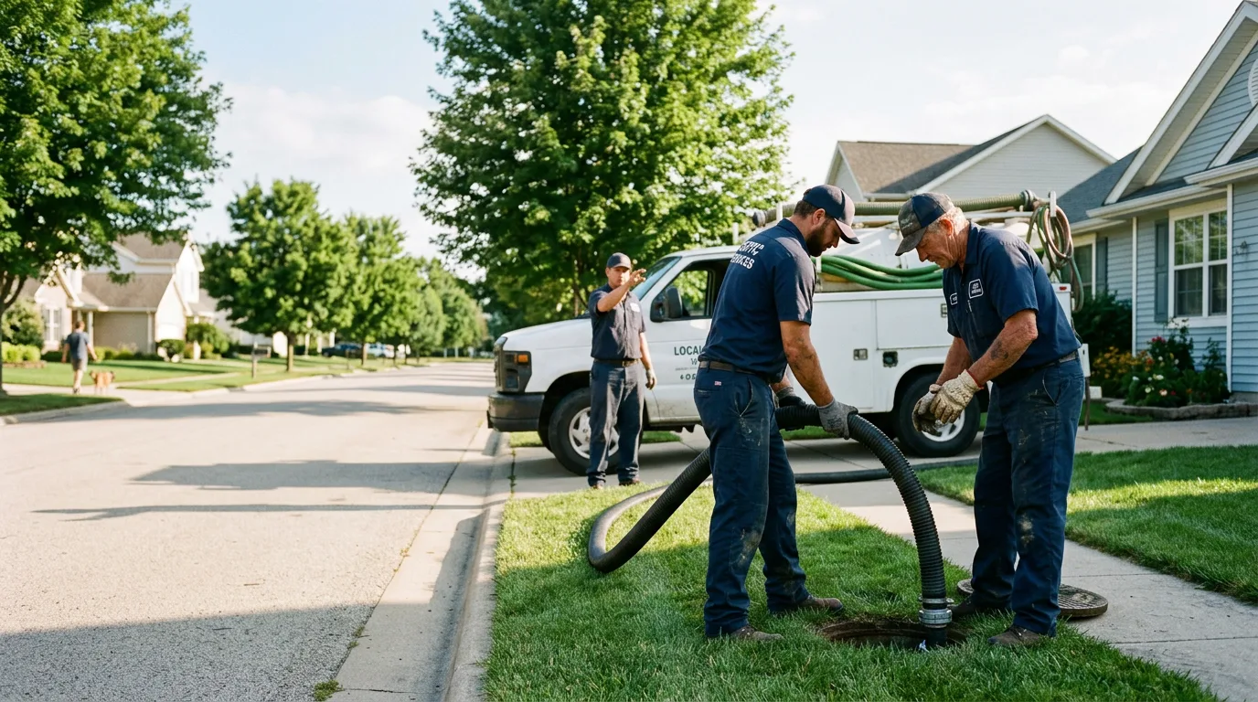 Septic Tank Cleaning in Fountain Inn, SC